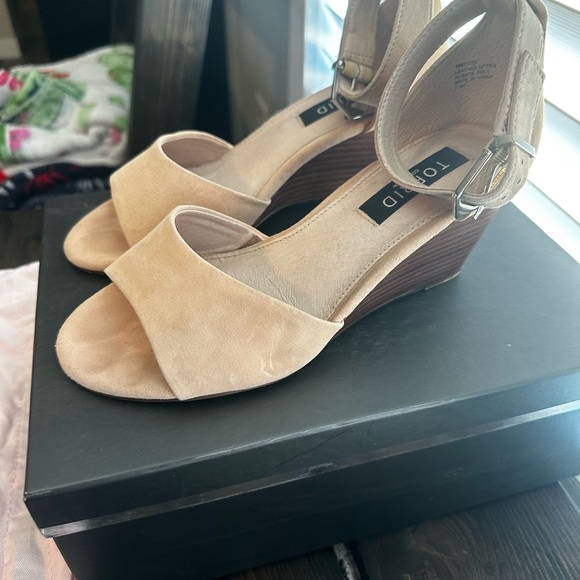 Torrid collection wedge in nude 7.5 wide - Picture 4 of 5